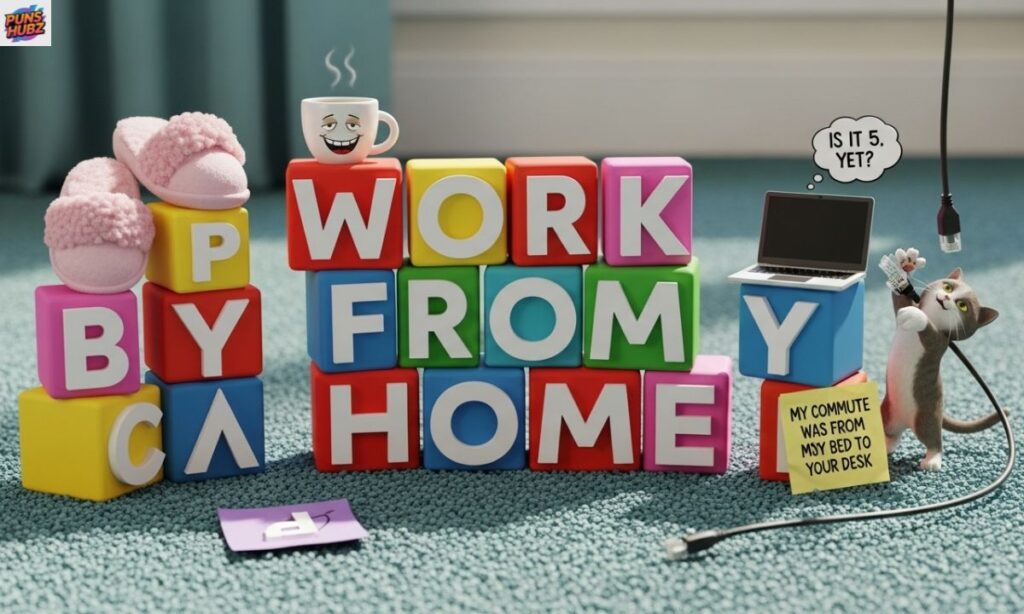 10. Silly & Sassy Work From Home Wordplay