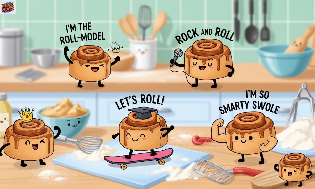 149+ Sweet Cinnamon Roll Puns That’ll Make You Roll With Laughter