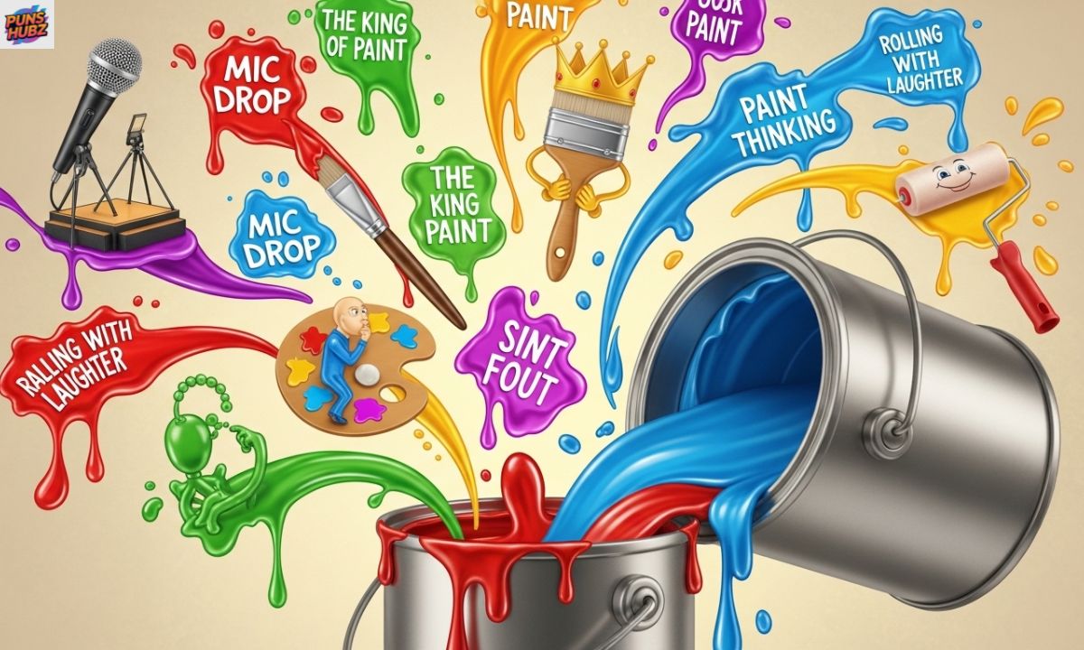 230+ Paint Puns & Jokes That’ll Color Your Day with Laughter 2026