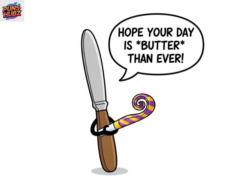 6. Knife Birthday Puns