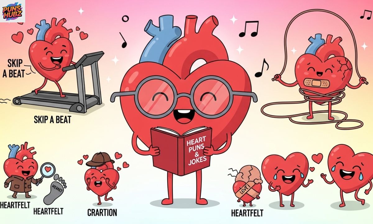 ❤️ 191+ Heart Puns and Jokes That’ll Make You Skip a Beat (Literally!) 😂💘