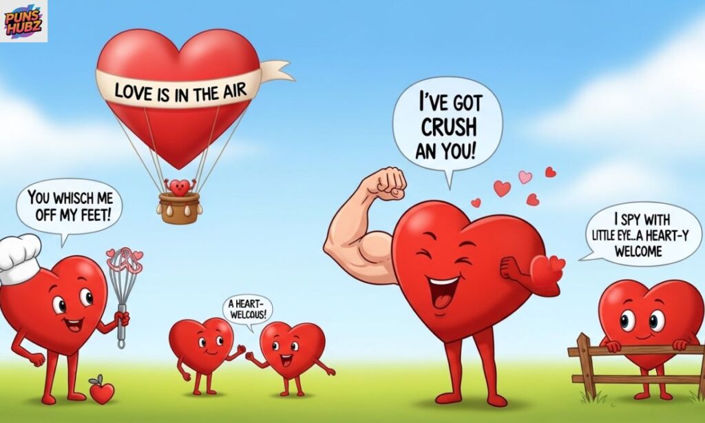 ❤️ Punny Heart Quotes That’ll Crack You Up