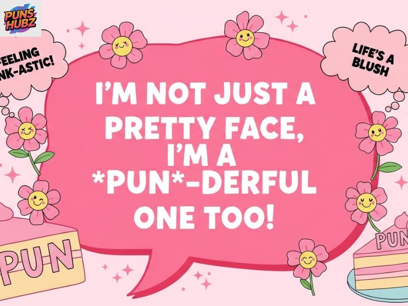 🌺 Witty Pink Puns for Social Media