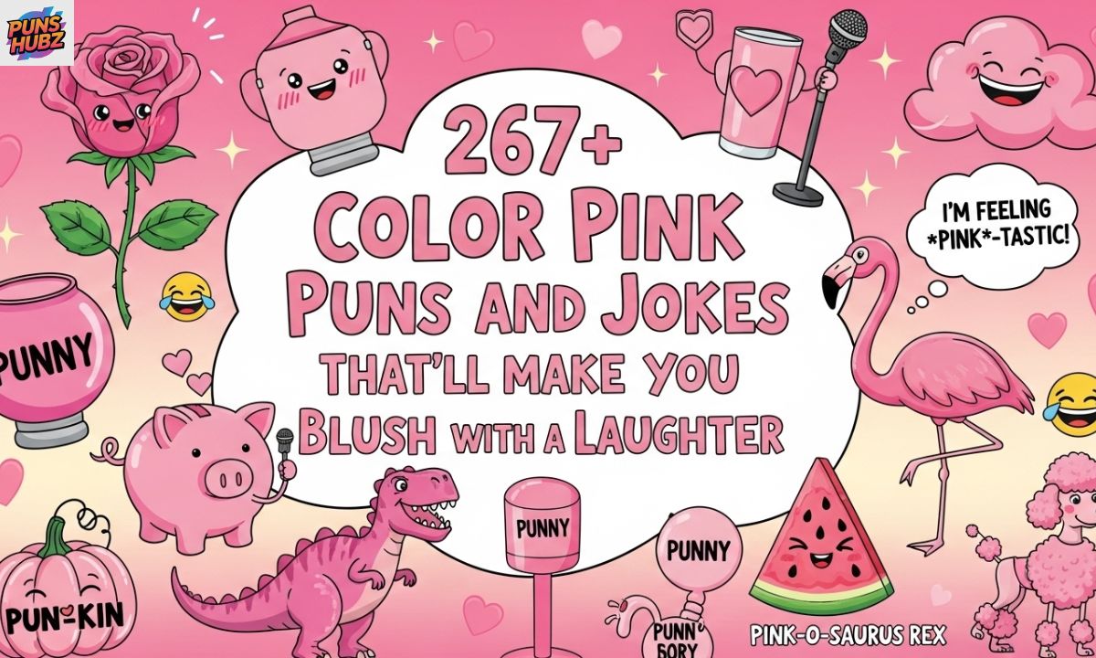 💖 267+ Color Pink Puns and Jokes That’ll Make You Blush with Laughter 🌷😂