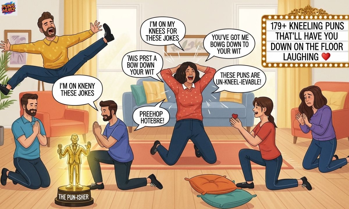 🙏 179+ Kneeling Puns That’ll Have You Down on the Floor Laughing 😂✨