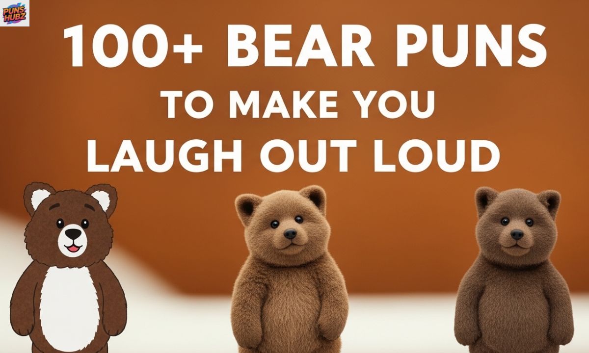 100+ Bear Puns to Make You Laugh Out Loud