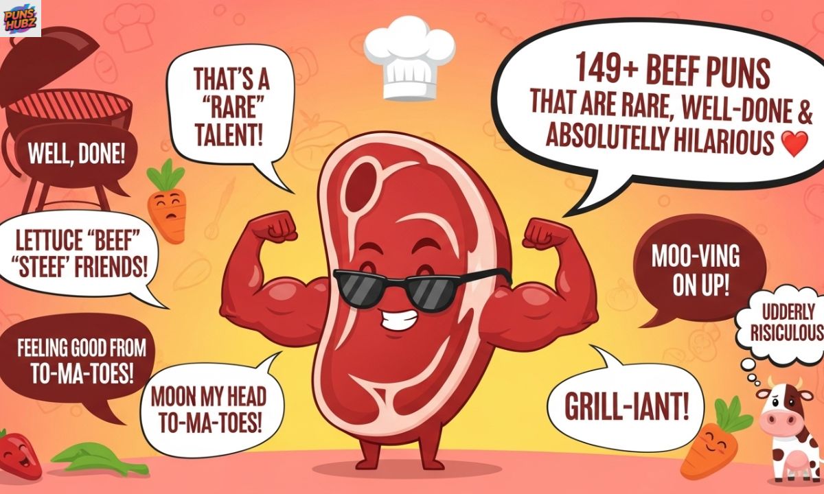 149+ Beef Puns That Are Rare, Well-Done & Absolutely Hilarious 🥩😂