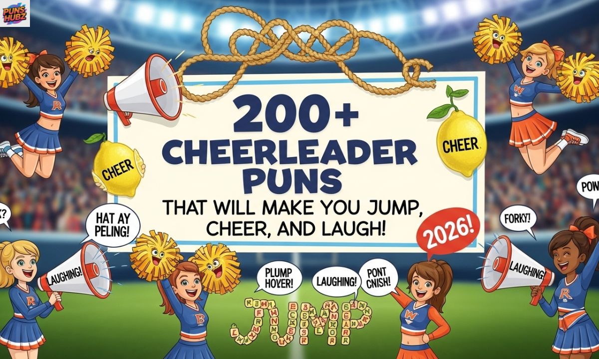 200+ Cheerleader Puns That Will Make You Jump, Cheer, and Laugh 2026! 🎉📣