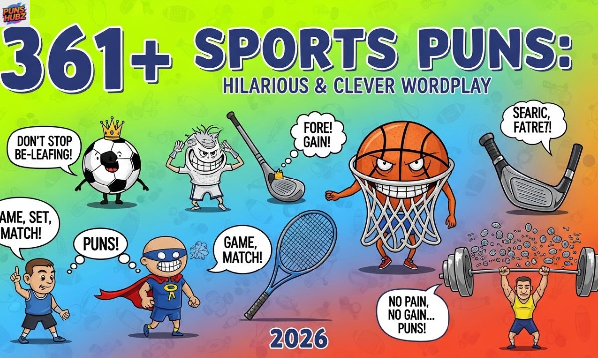 361+ Sports Puns Hilarious & Clever Wordplay 2026