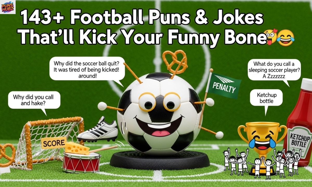 ⚽ 143+ Football Puns & Jokes That’ll Kick Your Funny Bone 😂🏆